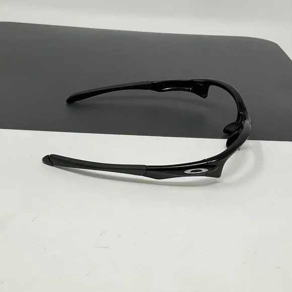 Oakley Quarter Jacket OO9200-01 Sunglasses Black Half Wrap Frame NoLenses